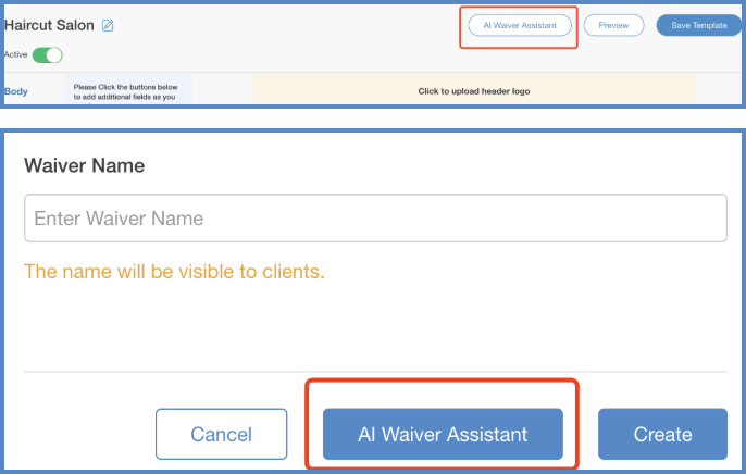 waiver signing app for business